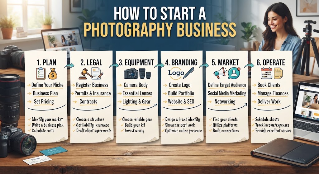 How to Start a Photography Business: A Practical Guide for Beginners