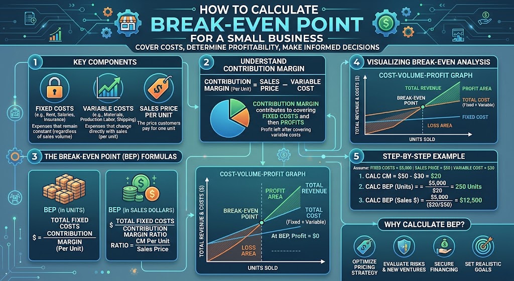 How to Calculate Break-Even Point for a Small Business